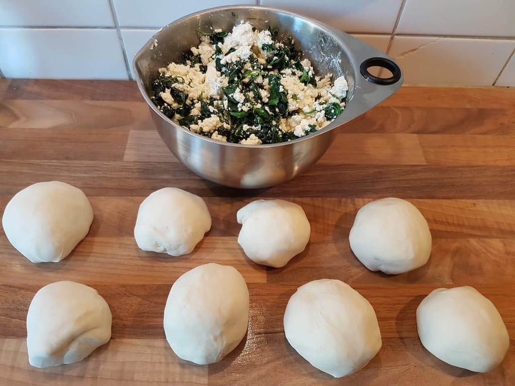 Spinat - Feta Schnecke von Agnes