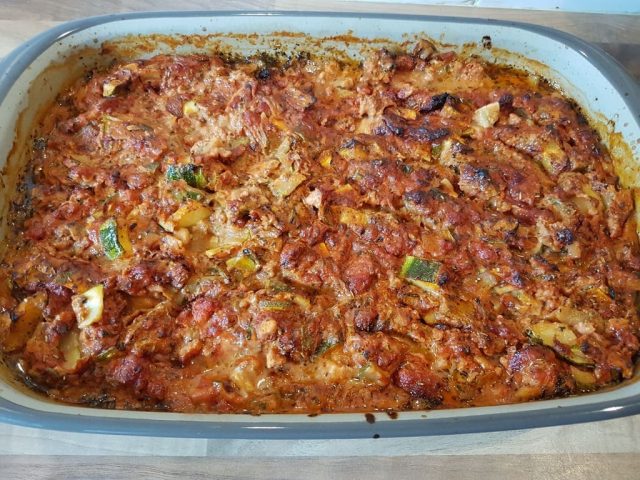 Zucchini Schinken Röllchen aus der große Ofenhexe