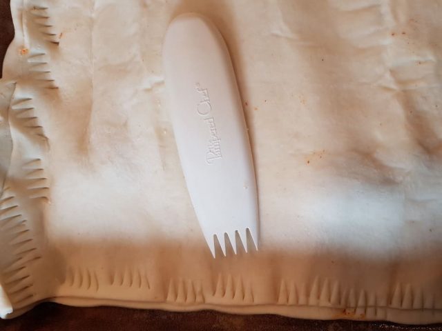 Blätterteig Überraschung mit versteckten Grillfackel Fleisch vom Zauberstein®