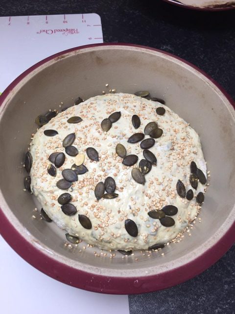 Dinkel-Kürbis-Krusterl aus dem runden o. kleinen Zaubermeister