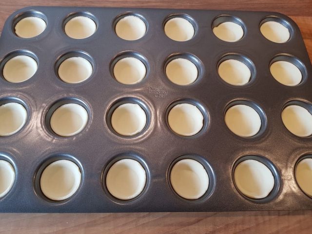 Fingerfood - Champignon Häppchen aus der Mini Muffin Form Deluxe