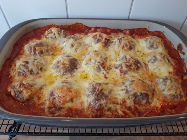 Hackbällchen Tex Mex aus der große Ofenhexe