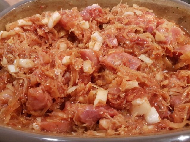 Szegediner Gulasch im Ofenmeister