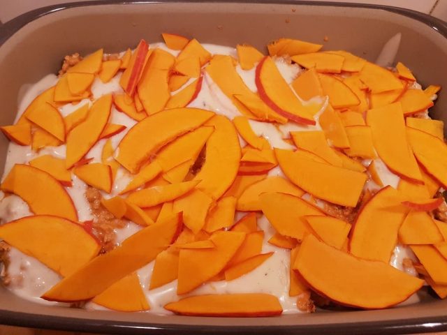 Kürbislasange aus der Ofenhexe