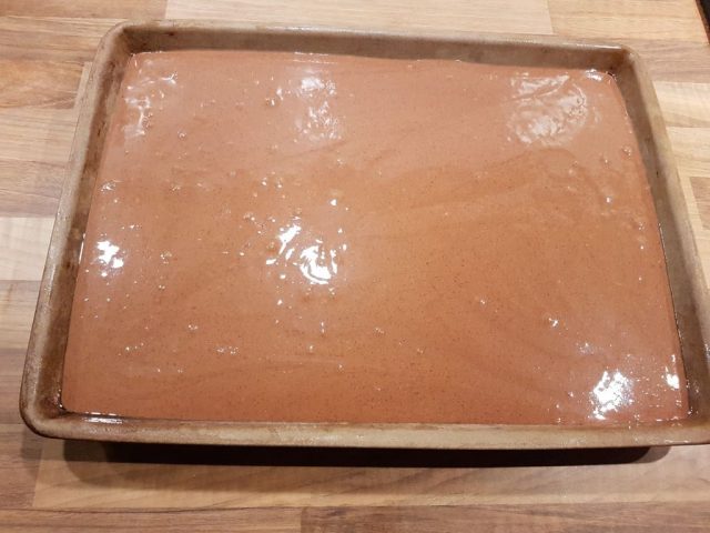 Gewürzkuchen auf dem großen Ofenzauberer