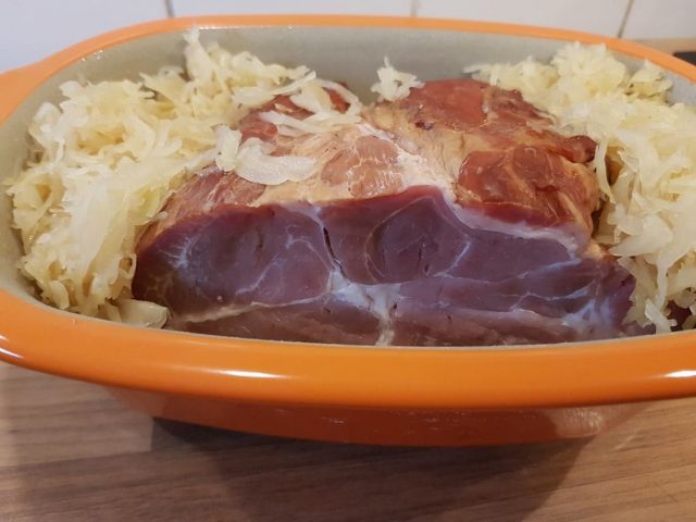 Kassler Nacken im kleinen Ofenmeister