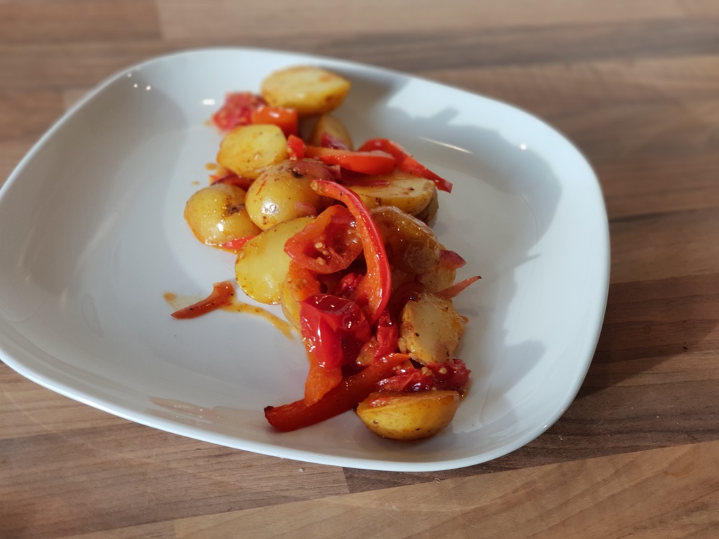 Ofensalat im Flachen Bäker