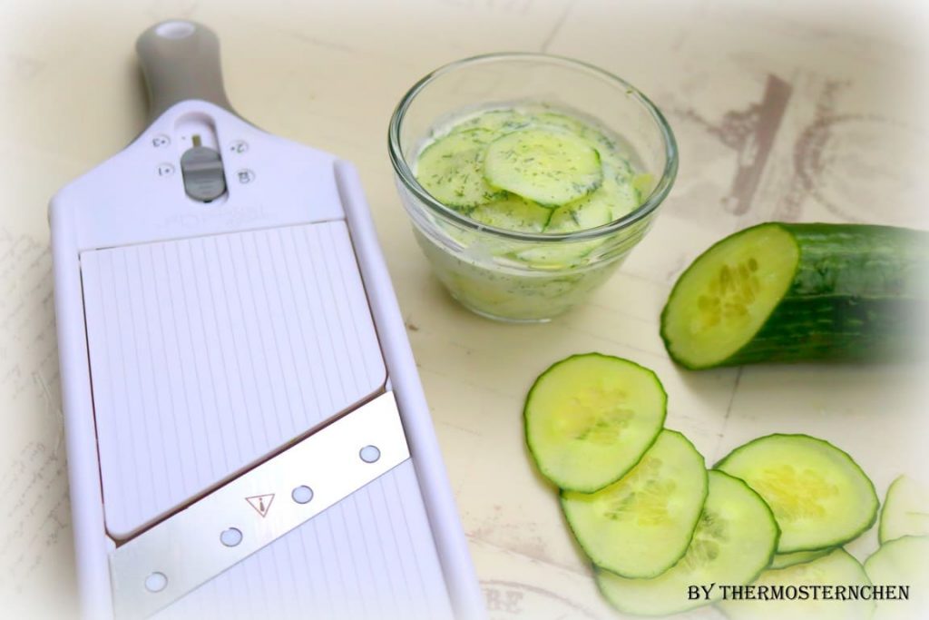 Gurkensalat / Gurken - Carpaccio