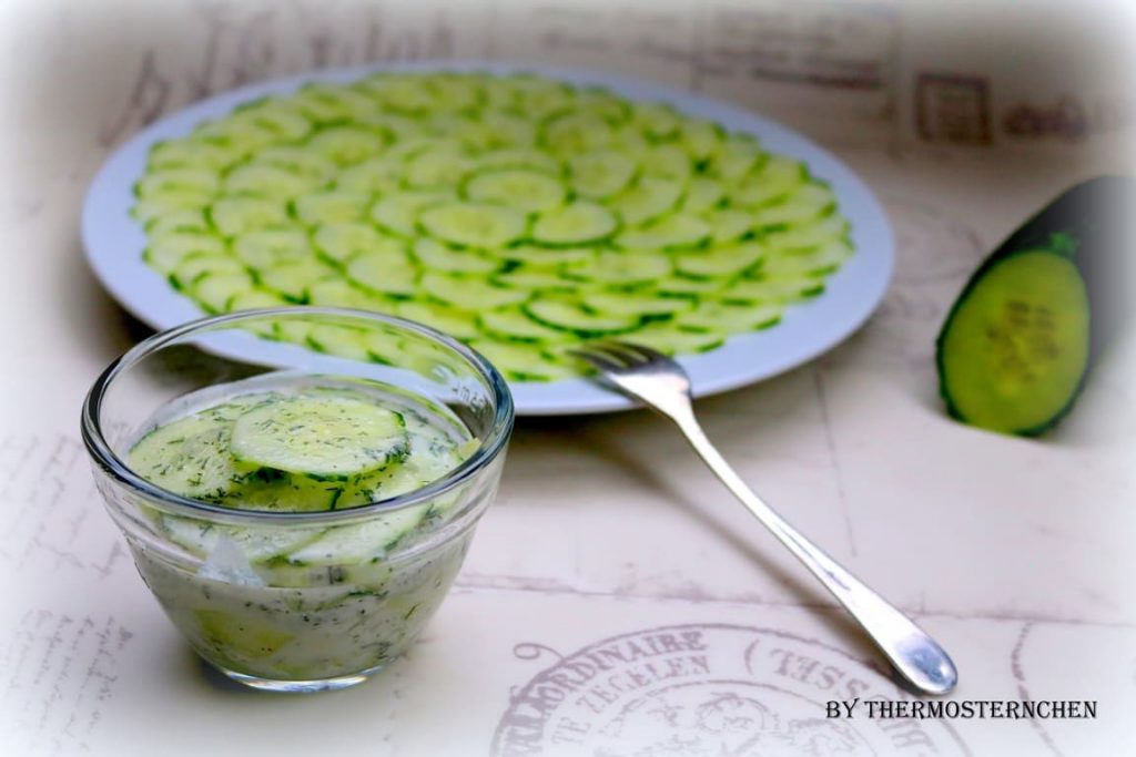Gurkensalat / Gurken - Carpaccio