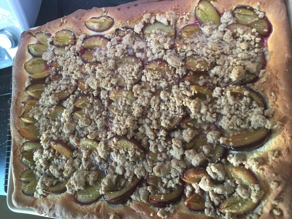 Thermomix® Zwetschgen-Streusel-Kuchen auf dem großen Ofenzauberer