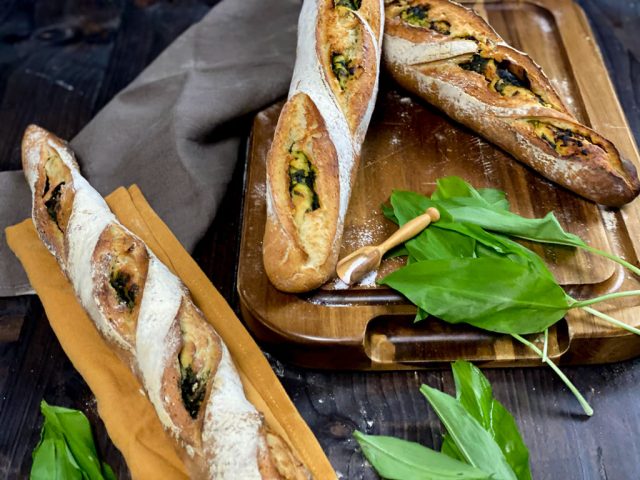 Bärlauch Baguette