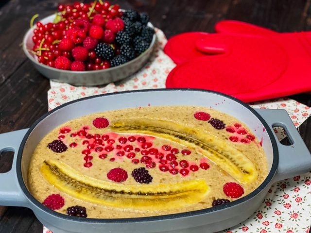 Baked Oats mit Früchten