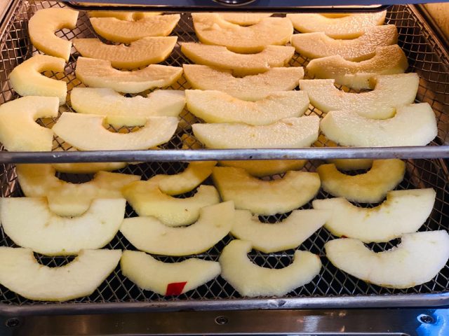 Apfelchips / Apfelringe - Aus dem Air Fryer