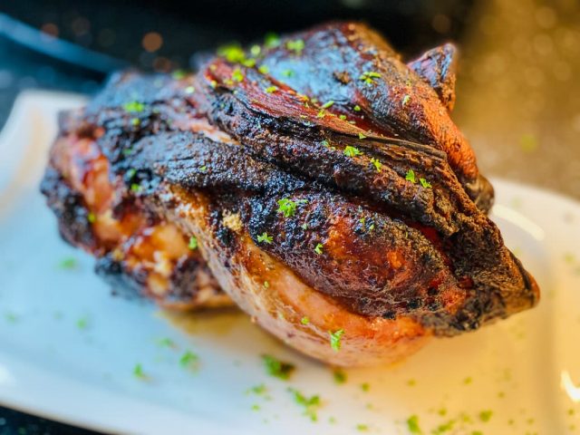 DIY gepökelte Haxe - Aus dem Air Fryer