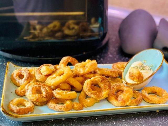 Calamari mit Aioli - Aus dem Air Fryer