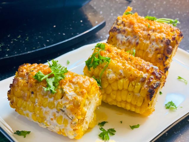 Maiskolben - Aus dem Air Fryer