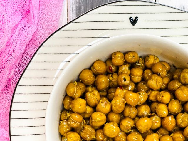 Geröstete Kichererbsen - Aus dem Air Fryer