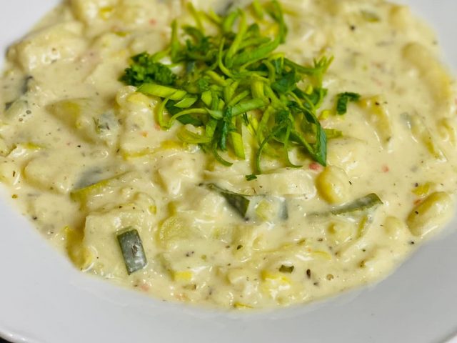 Kartoffel-Porree-Topf