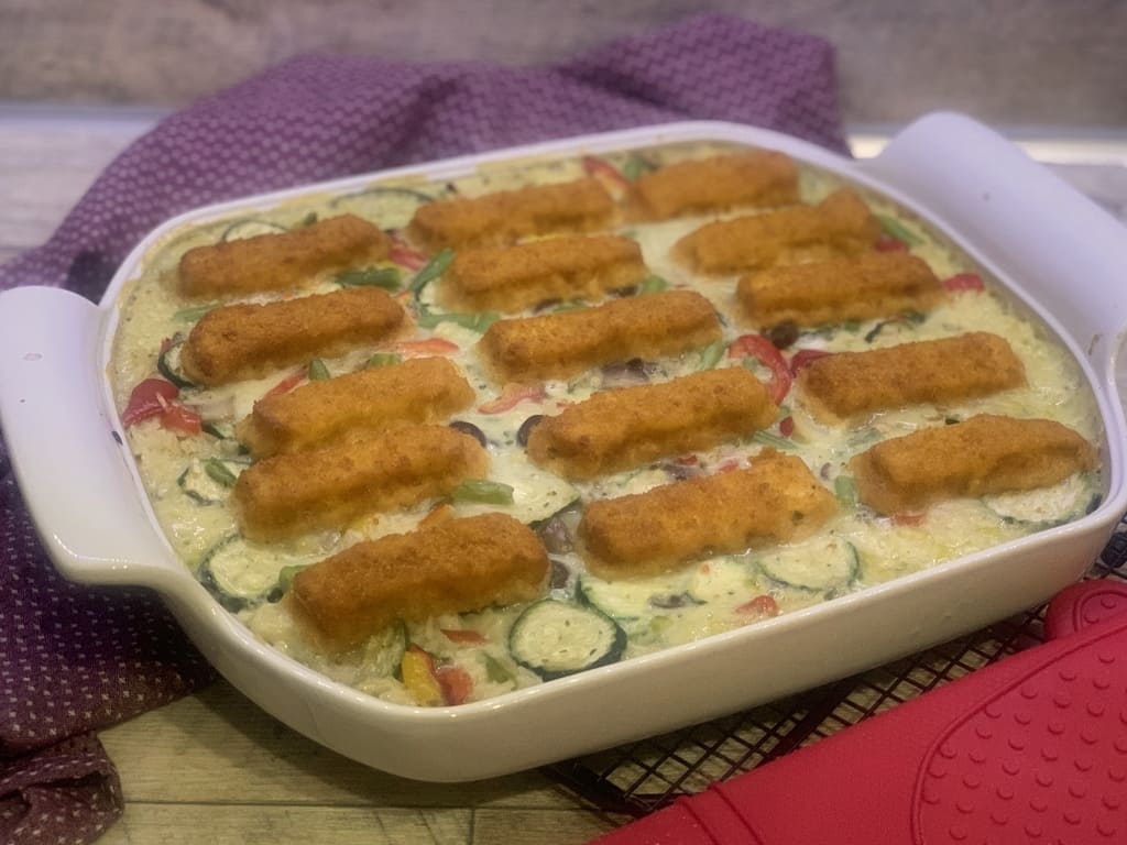 Fischstäbchenauflauf