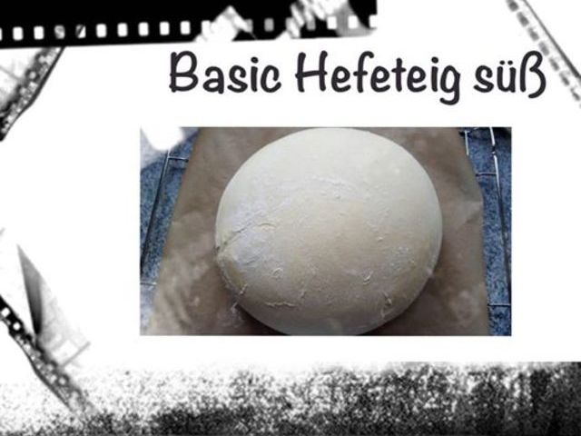 Hefeteig süss