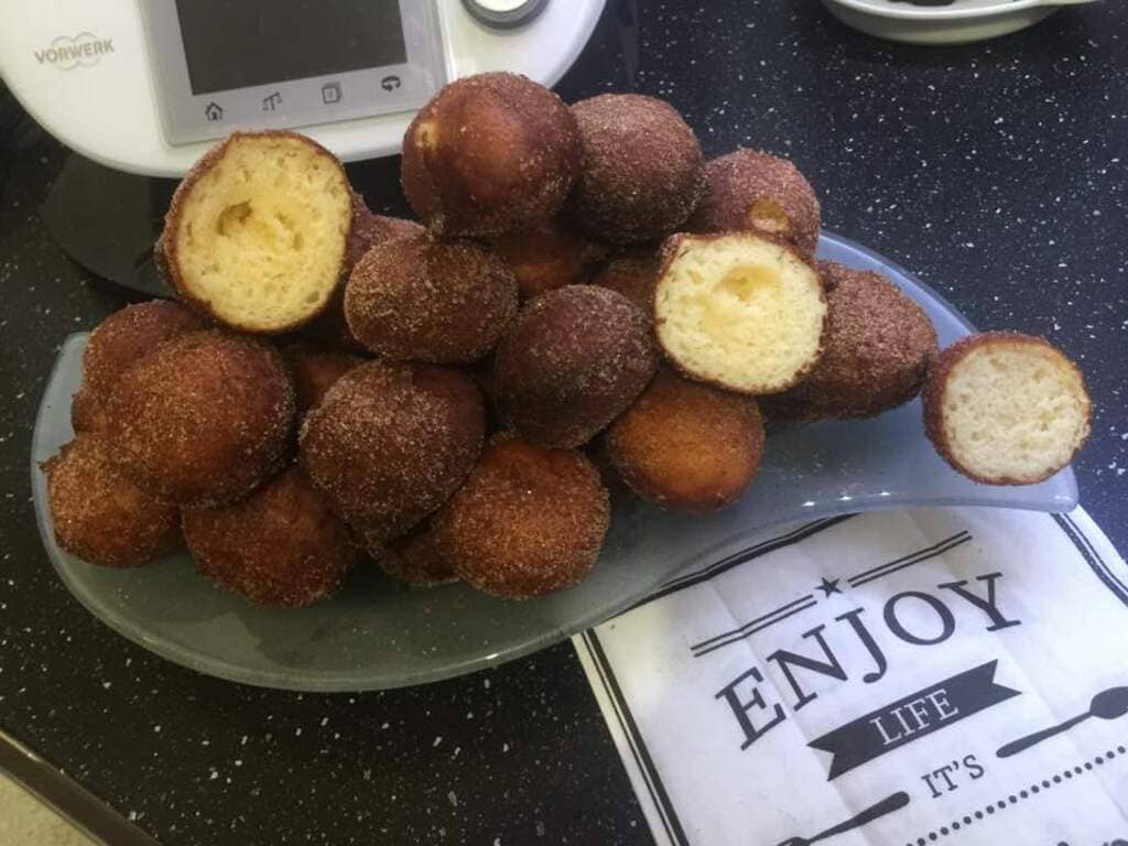 Quarkbällchen für Partys, Fasching, Karneval etc.