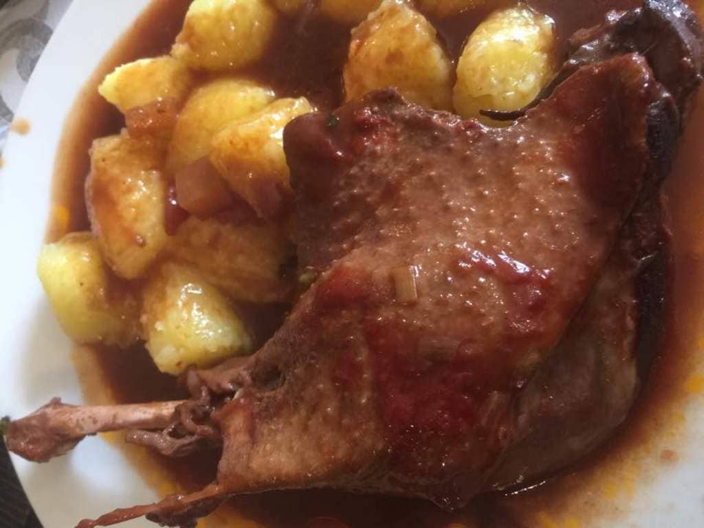 Gänsekeulen aus dem Ofenmeister