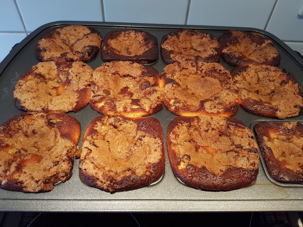 Chocolate Brownie Cheesecake in der Browienieform Deluxe von Pampered Chef