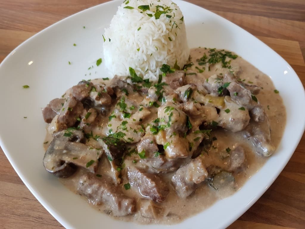 Boeuf Stroganoff aus dem Ofenmeister