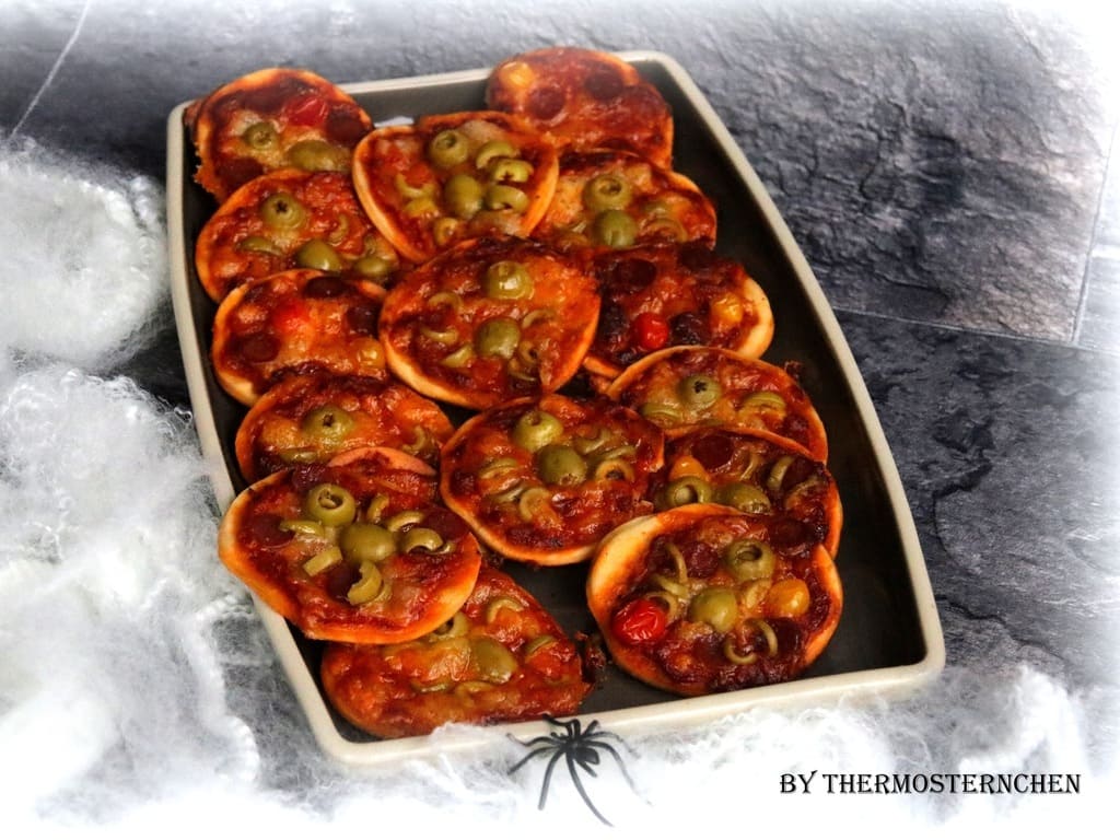 Piccolinis ” Giftig grüne Spinnen ” Halloween