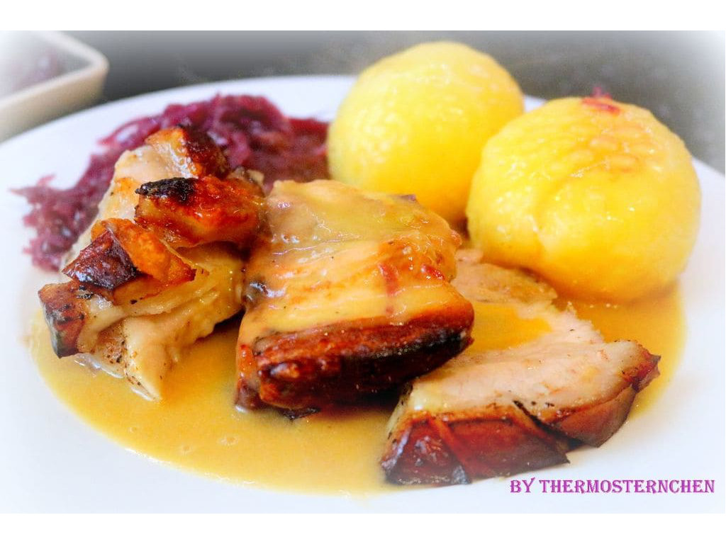 Schweinebraten mit Thermomix® und PamperedChef®