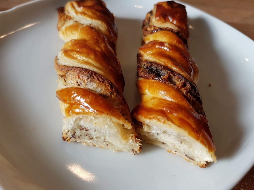 Marzipan Spiralen auf dem großen Ofenzauberer