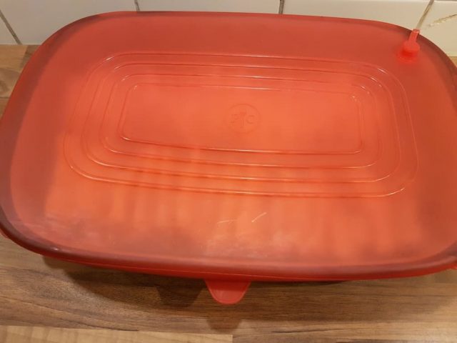 Raclette Faltenbrot mit Raclette Käse / Camembert und Preiselbeer Topping