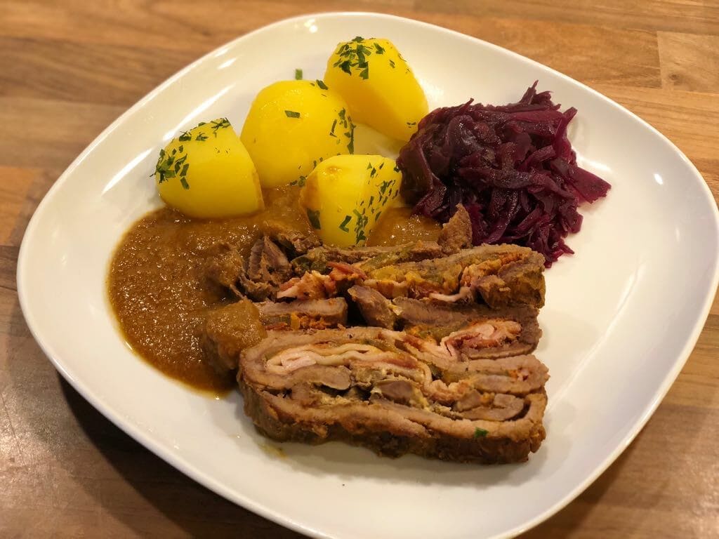 Rouladen Schichtbraten im Kompforttopf von PC