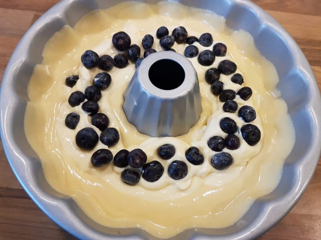 Blueberry Cheesecake in der Gugelhupfform von Pampered Chef®