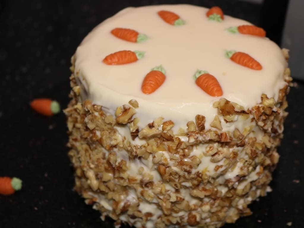 Carrot Cake like Starbucks mit dem Schichtkuchenbackset