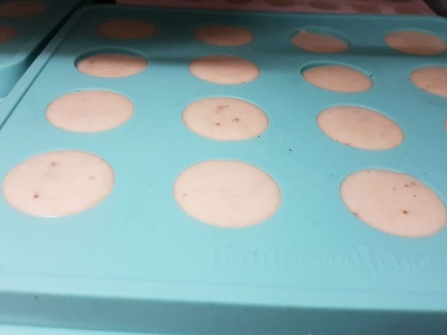 Fruit Gums aus der Schokoladenform ( Mini Gugelhupf Silikonform )