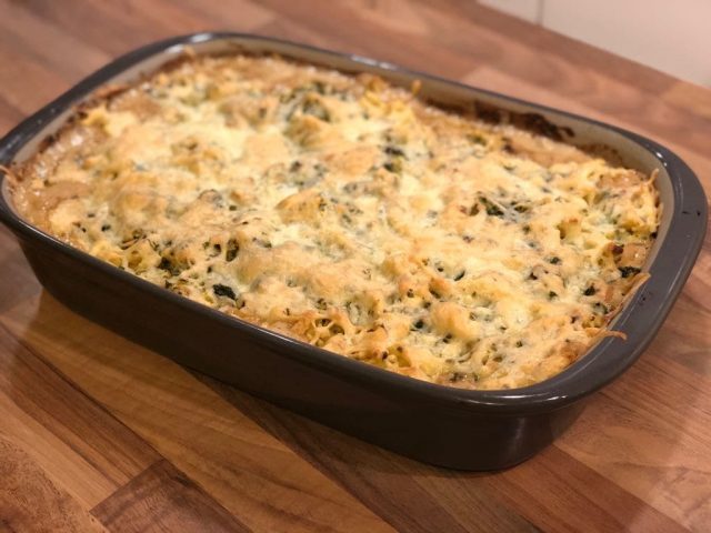 Gourmet Geschnetzeltes mit Gratiniertem Spätzle Häubchen