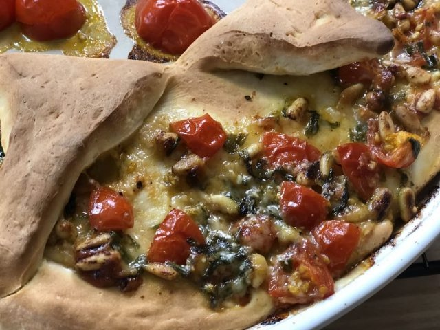 Bäääärtram der Bärlauchkranz vom großen Runden Stein " White Lady "