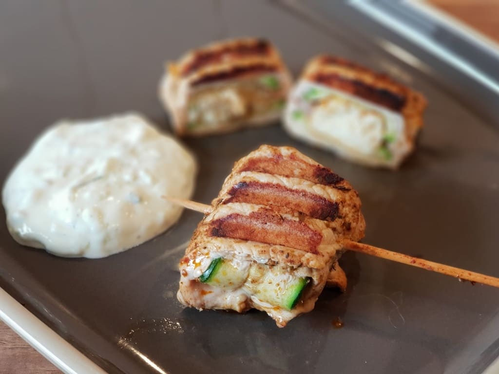 Griechische Lolli’s auf dem Rockcrok® Grillstein