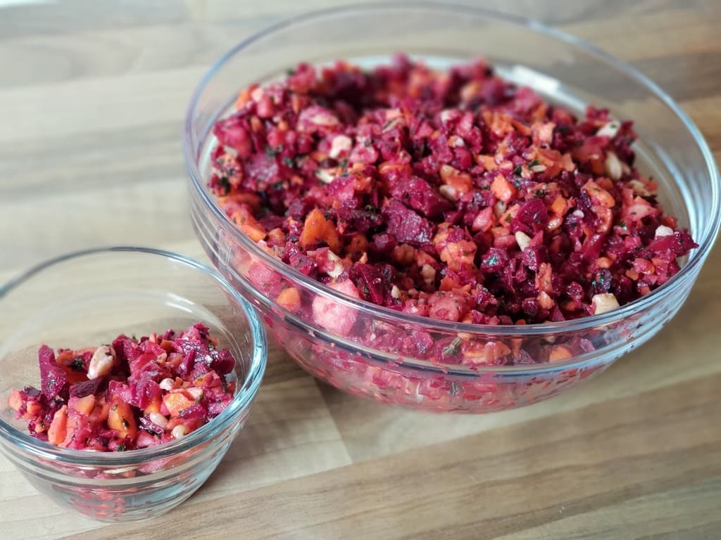 Rote Beete Salat - Claudia kocht mit Pampered Chef® und Edelschmaus®