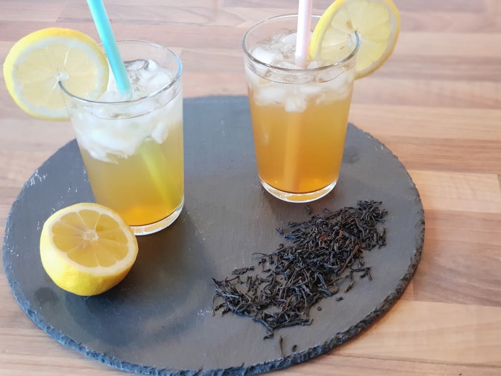 Zitronen Eistee Sirup wie von Lipton
