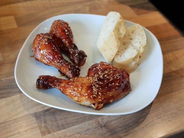 Saftige Sweet Sesam Chicken, für ca. 2 kg