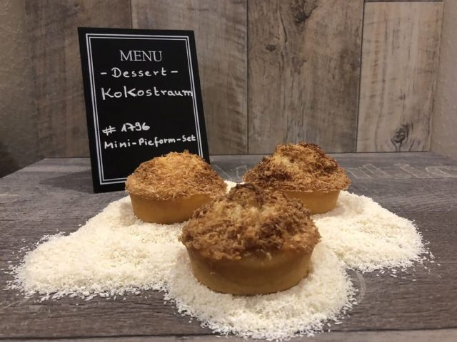 Kokostraum aus der Mini-Pie Form