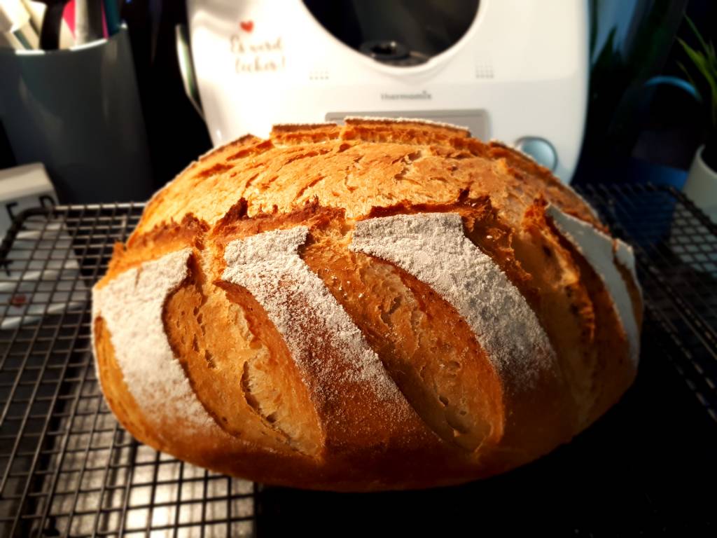 Weizenkruste mit Joghurt