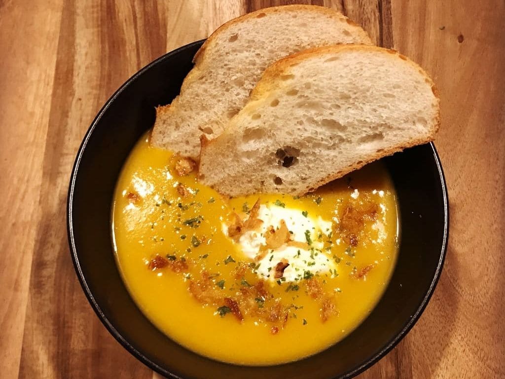 Butternut-Kürbissuppe