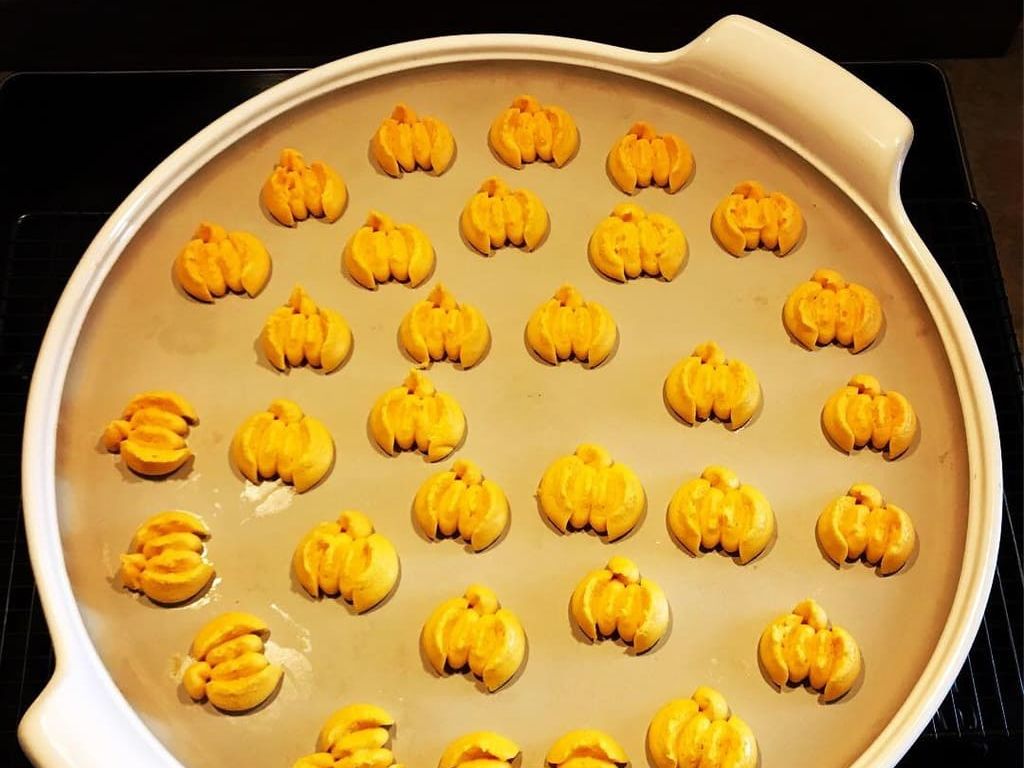 Kürbis-Kekse aus Kürbispüree