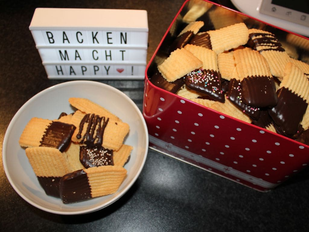 Spritzgebäck aus der Plätzchenpresse