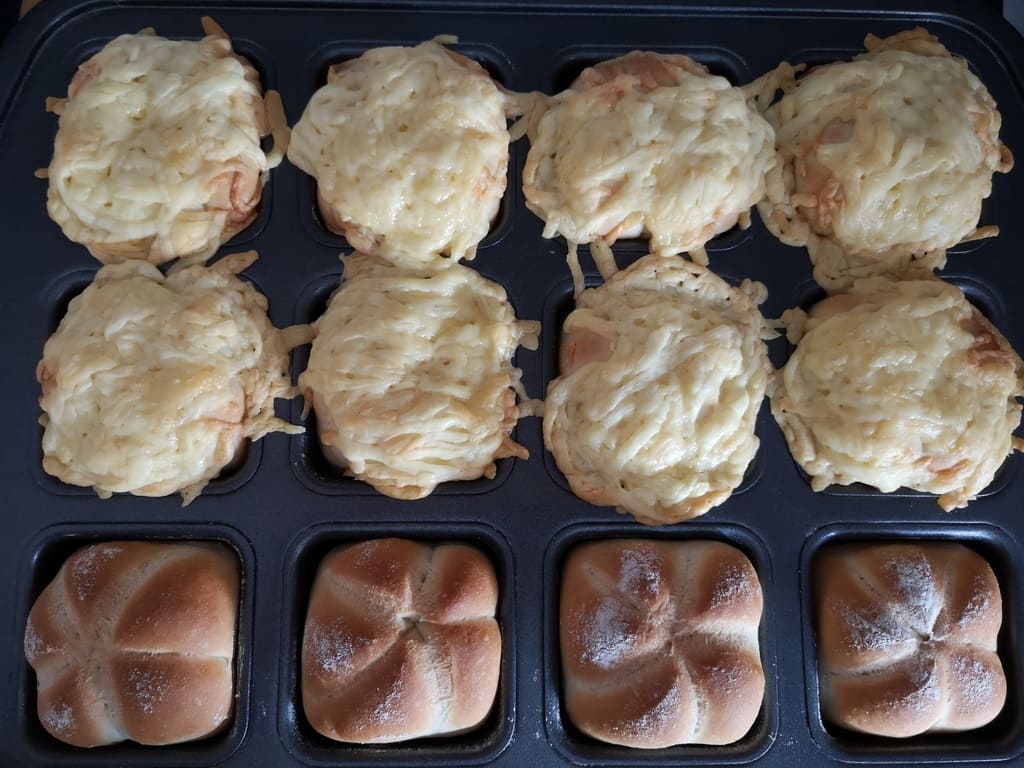 Kaisersemmeln aus der Brownieform