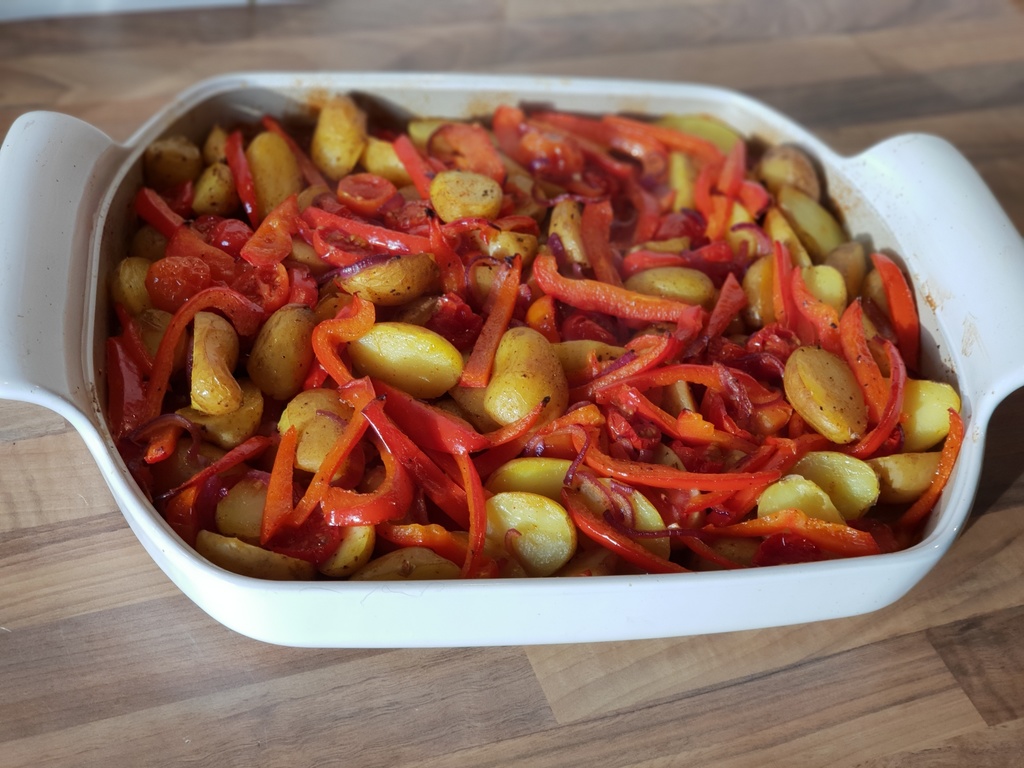 Ofensalat im Flachen Bäker