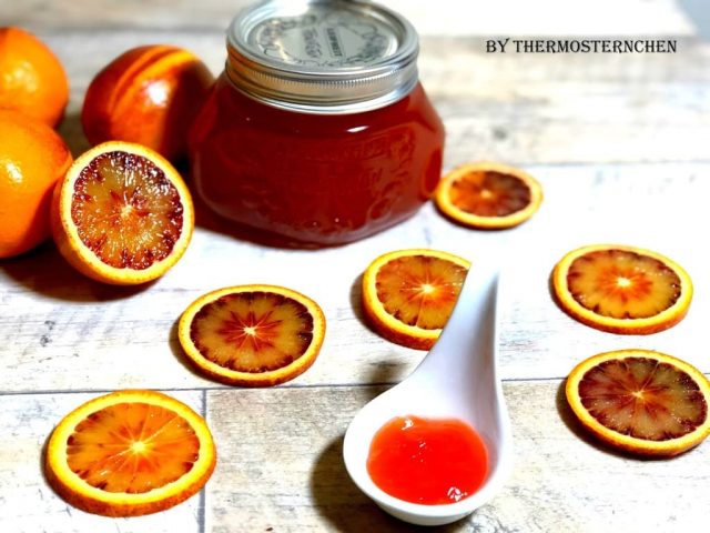 Blutorangen Aperol Power Gelee